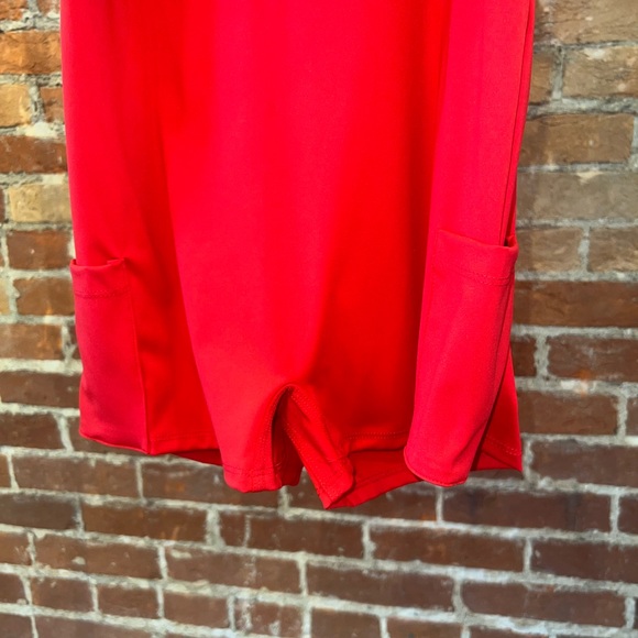 Sadie & Sage Red Tennis Dress with Shorts Underneath - Picture 3 of 3